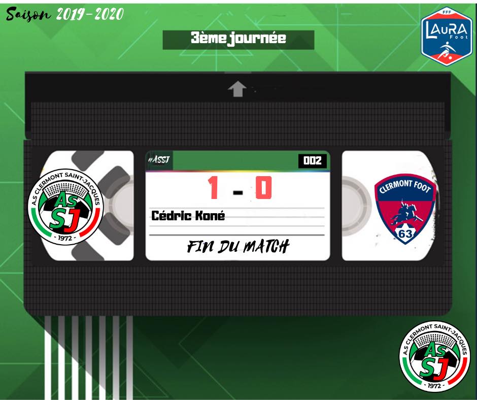 Saint-Jacques fait tomber le Clermont Foot, Riom, Volvic et Saint-Georges vaincus