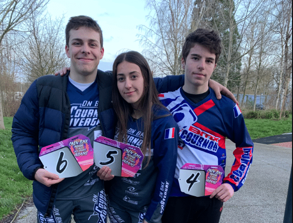Trois pilotes du BMX de Cournon en finale à Caen !