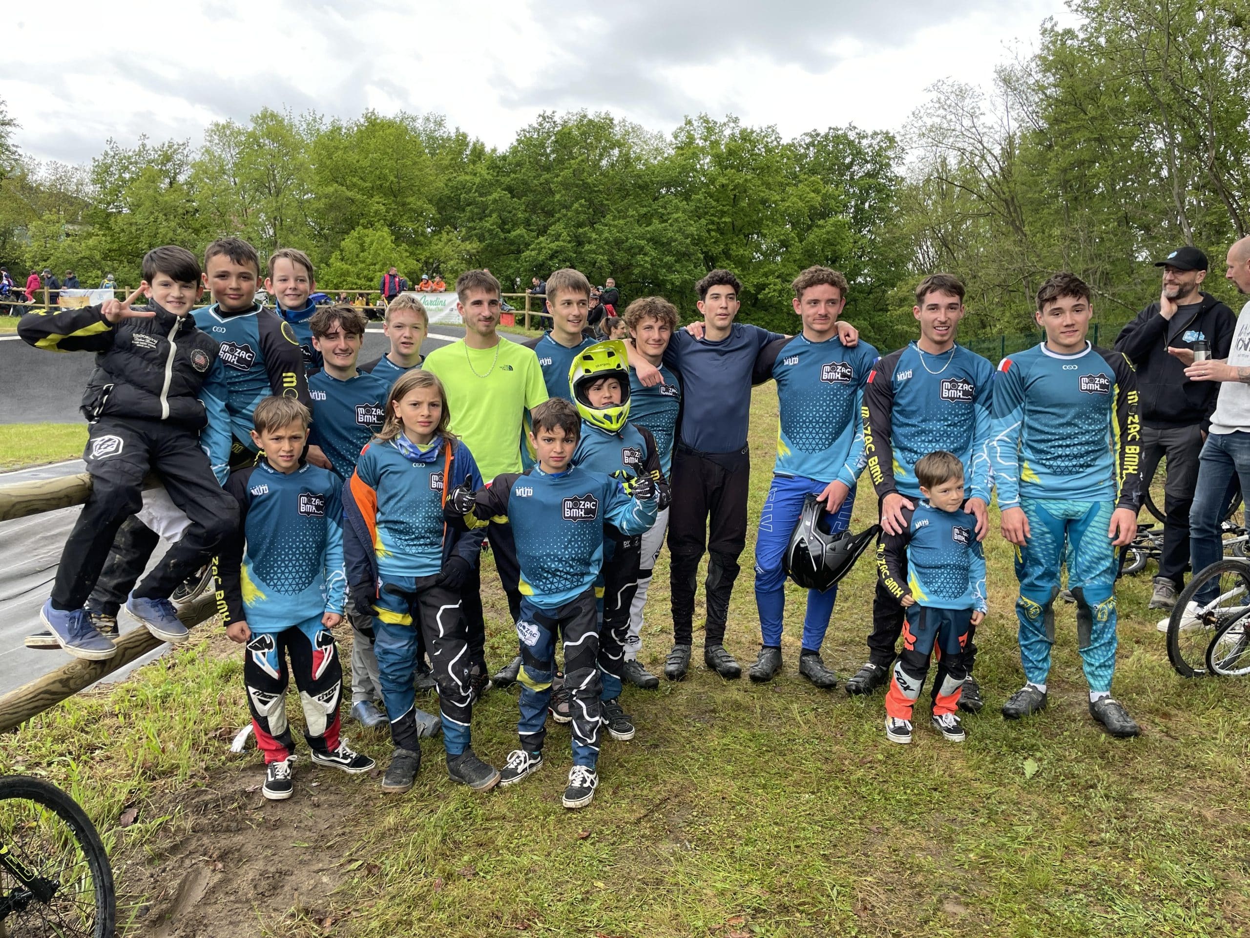 Carton plein pour le BMX de Mozac sans ticket gagnant.