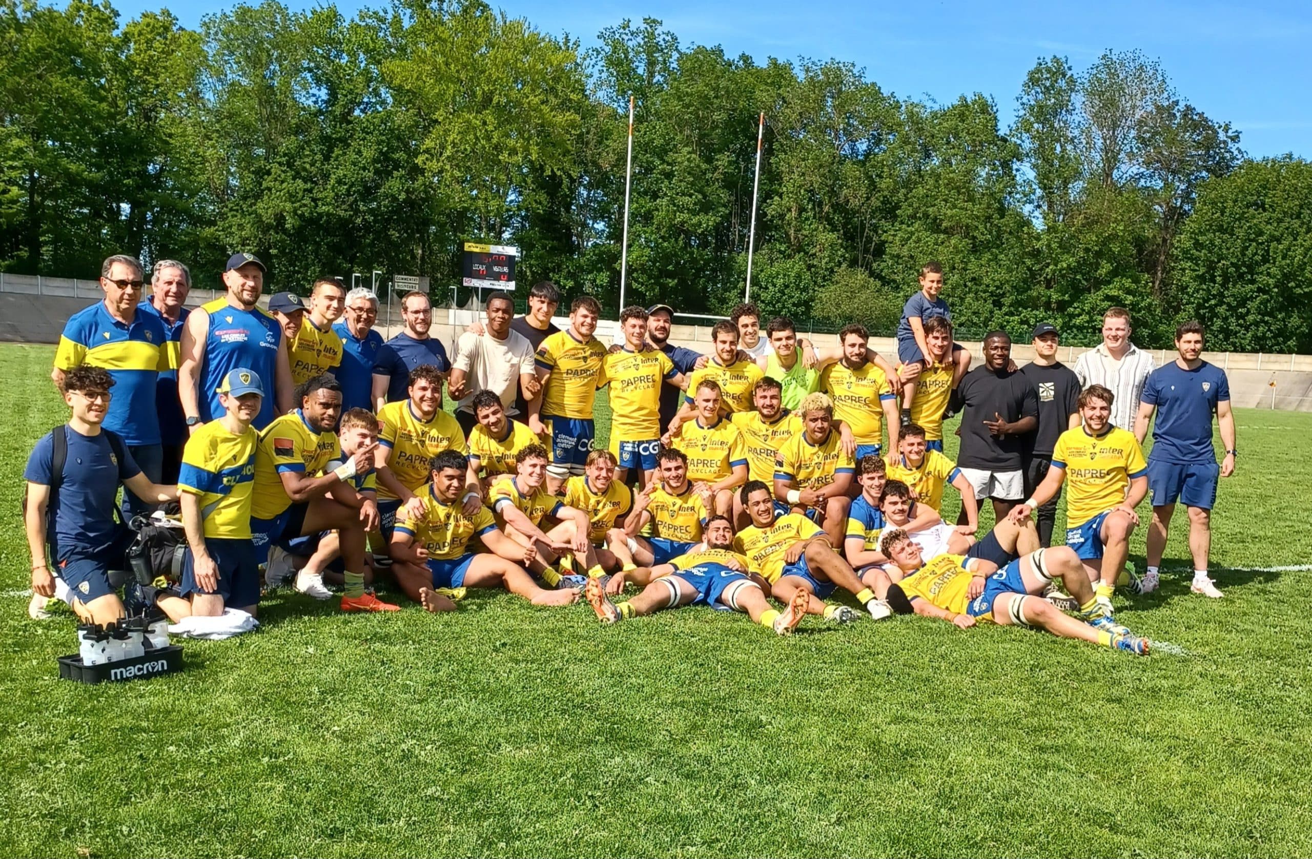 Un groupe qui a du caractère ! Les espoirs de l'ASM enchaînent face au Racing (24-10).